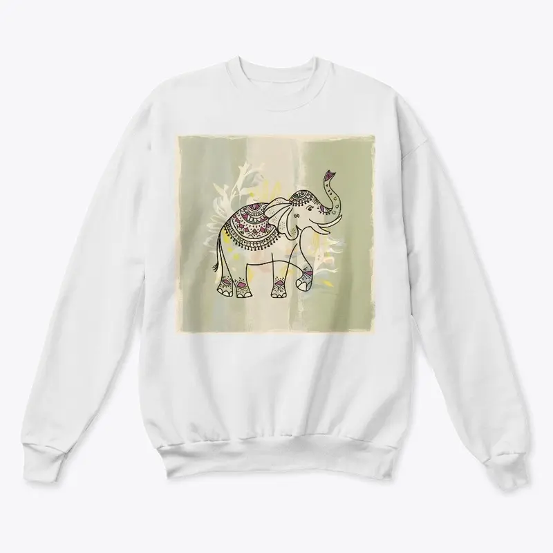 Whimsical Boho Elephant