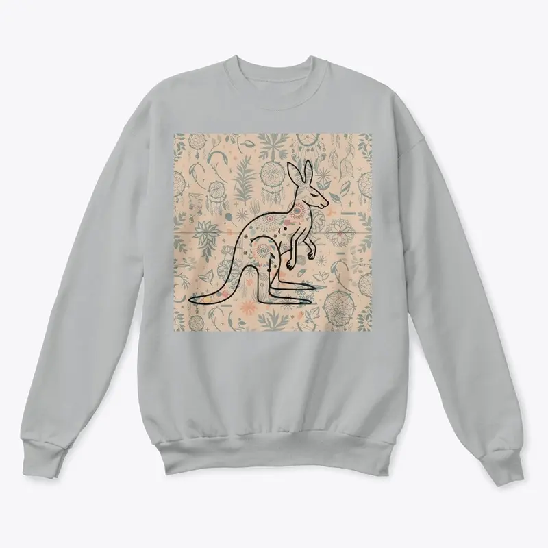 Boho Kangaroo Dreamscape